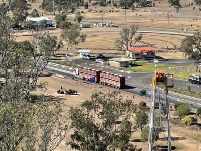 Big rig view at Roma